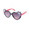 Gafas de sol para niños unicornio plástico espejo multicolor opcional moda gafas para niños