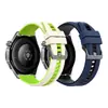 Para Huawei Gt6 Gt Pulseira de Silicone Pulseira de Silicone de Duas Cores 22mm Pulseira de Reposição Neutra para Smartwatch