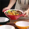 Tazones Especializados para Hot Pot Picante, Tazones Grandes, Tazones de Doble Asa, Tazones para Arroz y Fideos, Tazones para Fideos Caracol, Tazones Maocai para Uso Comercial, Vajilla de Melamina, Tazones para Fonderías