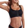 Ropa interior moldeadora sin aros al por mayor de fábrica para mujer Talla grande Sujetador deportivo delgado Estilo chaleco con hebilla frontal Ropa interior para yoga