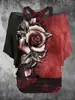 Top de Verano Transfronterizo para Mujer Camiseta de Manga Corta Spice Girls Impresión Digital 3D Calavera Camiseta Básica de Manga Corta Nueva Prenda Interior para Mujer