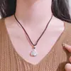 Colgante de Buda de la Risa de Plata Pura 999, Diseño Sólido, Cadena para Clavícula de Estilo Chino de Nicho, Nuevo Collar de Plata Pura Estilo Chino