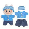 Adecuado para Ropa de Muñeca Labubu, Peluche Vinilo Sentado Fiesta Primera, Segunda y Tercera Generación Traje de Falda de Repuesto
