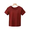 Camiseta de Algodão Puro de Manga Curta para Mulheres com Bojo, Tamanho Grande, Estilo Fino de Verão, Gola Redonda, Top Básico Casual, Pode Ser Usado por Dentro ou por Fora