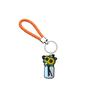 Llavero creativo de cuerda trenzada con diseño de abeja amarilla de Amazon, serie 1, Shein, pequeño accesorio de regalo.