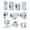 Conector de Tubo Cuadrado Galvanizado de Hierro Fundido de 20/25/30 mm Hebilla de Fijación de Acero Cuadrado Accesorios de Marco Junta de Barandilla Sin Soldadura