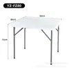 Venta Directa de Fábrica Mesa Plegable Comercial Mesa de Comedor Simple Mesa Plegable para Puestos Mesa de Puesto para Hogar al Aire Libre Camping