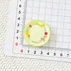Plato de corona de flores pequeñas de simulación plato de comida creativo juguete de comida de dibujos animados hecho a mano DIY accesorios de joyería pegamento de crema resina pequeños accesorios material