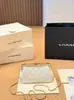 Elegante Bolso Acolchado Estilo Chanel con Cierre de Perlas, Bolso Cruzado de Cadena de Lujo Ligero, Bolso de Hombro de Noche de Gama Alta a la Moda