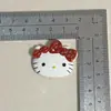Pequeños Accesorios de Cabeza de Gato Kt con Pedrería Materiales de Manualidades DIY para Zuecos, Pinzas para el Cabello, Accesorios para la Cabeza y Decoraciones de Fundas de Teléfono