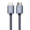 Cabo HDMI Trançado de Nylon OEX CE500, Banhado a Ouro, 2 Metros
