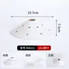 Bandeja de Hielo Seco de Melamina para Uso Comercial, Bandeja Creativa para Exhibir Guarniciones de Restaurante de Hot Pot, Rodajas de Tripa de Res y Riñón de Res, Vajilla