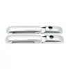 Adecuado para Volkswagen Poussin 3000 2000 decoración de manija de puerta de coche tira brillante manija de cuenco de puerta pegatina protectora antiarañazos