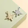 Accesorios Colgante Copo de Nieve Colgante Pequeño Aleación Diamante Accesorios de Joyería Material para Collar Pulsera Llavero de Ropa DIY