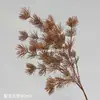 Flores Artificiales, Flores Secas Estilo Wabi-Sabi, Hojas Secas, Frutos de Pipa, Hortensias de Borde Tostado, Materiales Florales Vintage, Frutos de Espino Marítimo, Decoraciones de Mesa, Flores de Seda