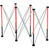Banco de trabajo plegable con patas de araña, soporte telescópico, mesa de trabajo telescópica para carpintería, soporte de puesto portátil de aleación de aluminio