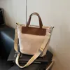 Bolso de Hombro Versátil de Moda para Mujer, Bolso Cubo de Gran Capacidad para el Trabajo, Nuevo Bolso Transfronterizo para el Brazo 2025
