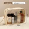 Bolsa de Higiene Pessoal Viagem Portátil Transparente Portátil Cosméticos Cosméticos Bolsa Grande Capacidade Pvc Visual À Prova d'Água Bolsa Cosmética