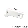 Soporte de Tubo Cuadrado M183 Accesorios para Columna Aa Tarjeta de Inserción de Tubo Cuadrado de Acero Inoxidable Soporte para Exhibidor de Tienda de Ropa Brazos de Soporte Izquierdo y Derecho