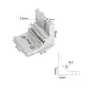 Ángulo Extruido Asiento de Ángulo de Aluminio Engrosado Código de Ángulo de Aluminio Pieza de Ángulo de Aluminio de 90 Grados Conector de Perfil de Aluminio 4080 Ángulo de Aluminio Reforzado 4040 Otros