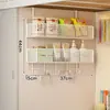 Estante de almacenamiento de pared para dormitorio, no requiere taladro, cesta colgante para literas, estante de almacenamiento junto a la cama, estante lateral para refrigerador