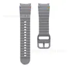 Adequado para Pulseira Samsung Watch7 Pulseira de Silicone Costurada Pulseira de Silicone Oficial Wave para Galaxy Watch7