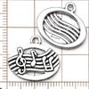 El Nuevo Colgante de Instrumento Musical de Aleación de Plata Antigua Más Vendido de Amazon Colgante Pulsera DIY Collar Accesorios de Joyería