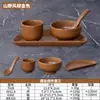 Vajilla de melamina para restaurantes de hot pot, plato rectangular comercial para carne de res, plato para guarniciones de carne a la parrilla, cuchara para servir, tazón pequeño, plato para huesos, taza