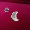 Joyería Artesanal Étnica Miao de Guizhou Accesorios de Bordado Miao Base para Anillo de Plata Miao DIY Montura para Incrustar Piezas Bordadas Base para Anillo