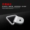 Anillo de Tiro Semicircular en Forma de D de Acero Inoxidable Hebilla en Forma de D Anilla de Tiro para Equipaje Correa Anillo de Colgante Fijo para Caja Manija Triangular Cuadrada