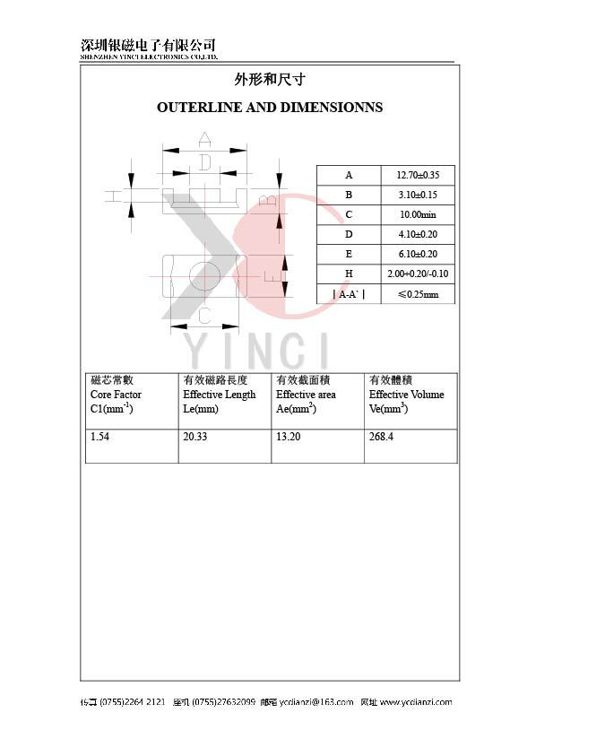 ER12.7A YCPC44 承认书