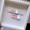 Grampo de Cabelo Miffy Coelho Bolinhas Doce e Fofo Desenho Animado Menina Acessório Lateral Franja Coração Grampo Versátil Novo Estilo