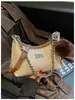 Bolsa de Hombro Maillard para Mujer 2026 Nuevo Otoño Retro Gamuza Hombro Axila Cruzada Cubo