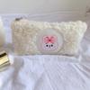 Ins Estilo Japonés Estilo Coreano Patrón de Espiga Bolsa de Cosméticos Bolsa de Lavado Bolsa de Almacenamiento para Mujer Bolsa de Almacenamiento Portátil de Gran Capacidad Estuche para Lápices