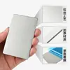 Cartões de visita de metal em branco para impressão por transferência de calor, transfronteiriços, em estoque, impressão em um lado, cartões em branco para sublimação, cartas para jogos de tabuleiro