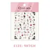 Halloween Niños Caricatura Fantasma Dulce Patrón Pequeño Pegatinas Decorativas Pegatinas para Bloc de Notas Portalápices Pegatinas para Manicura Uñas