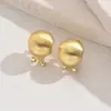 Temperamento europeo y americano clip para oreja de alambre metálico simple diseño de pendientes simples de moda personalidad femenina pendientes de nicho
