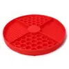 Tapete Alimentador Lento de Silicone para Pets, Tapete de Lamber para Cachorros, Tipo Ventosa, Antiderramamento, Antiderrapante, Tigela Anti-Engasgo, Tapete Universal para Gatos e Cachorros, Alimentação Lenta