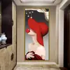 Liquidação de Baixo Preço: Pintura Decorativa de Entrada com Alce de Luxo Leve, Design de Alce Simples e Bonito, Pintura Decorativa Autoadesiva, Adesivo à Prova d'Água