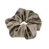 Scrunchie Retro Francês de Cetim com Bolinhas Elástico de Cabelo de Moda de Alta Qualidade para Rabos de Cavalo Acessórios de Cabelo