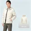 Chaqueta Corta de Algodón con Capucha Nueva Versión Coreana para Mujer Otoño/Invierno 2026 Delgado Moderno Cálido Casual Versátil Ropa de Abrigo