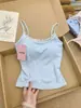 [Mupu Huaxin] Estilo BM, camisola de encaje pura y seductora, lencería para mujer, top corto