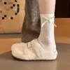 Meias Pantufas Fechadas com Velcro e Solado Grosso para Mulheres, Novo Design Versátil Slip-On para o Verão de 2026 Sapatos Birkenstock