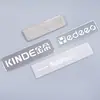 Placas metálicas personalizadas para muebles y maquinaria, placas de aluminio, placas de identificación de acero inoxidable cepillado grabado de alto brillo tridimensional