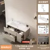 Cesta extraíble de panal de aluminio de 40 cm, estrecha y pequeña, para mueble de baño con lavabo integrado de cerámica, combinación de lavabo