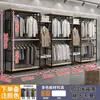 Estante de exhibición tienda de ropa de pie ropa de hombre mujer niño doble capa colgar ropa tienda madre e hijo estante especial vitrina de centro comercial