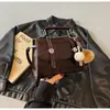 Bolso Retro para Mujer, Nuevo Estilo Transfronterizo para Otoño e Invierno, Moderno y Versátil, Adecuado para el Trabajo y los Desplazamientos, Bolso de Hombro, Bolso Pequeño Cuadrado Cruzado