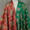 [Restauração da Receita Dourada] Tecido Jacquard Padrão Escuro Bada Dourado Estilo Chinês Saia Rosto de Cavalo Jaqueta Traje Tang Tecido Tingido em Fio