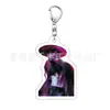 Kpop Onda Coreana Caçadora de Demônios Grupo Feminino Merchandise Chaveiro Lumi Mila Zoi Feito por Fãs Pingente Dupla Face de Acrílico
