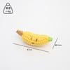 Enfeites de Boneca de Lã Crocheted Fruta Caqui Amendoim Maçã Brinquedos Tricotados à Mão Acabados Enfeites Pendurados Tricotados de Pelúcia